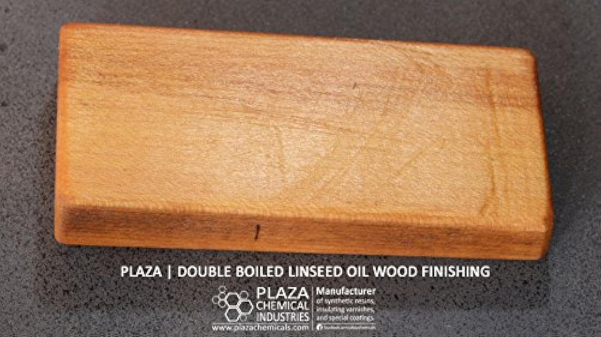 Double Boiled Linseed Oil, 1 Liter